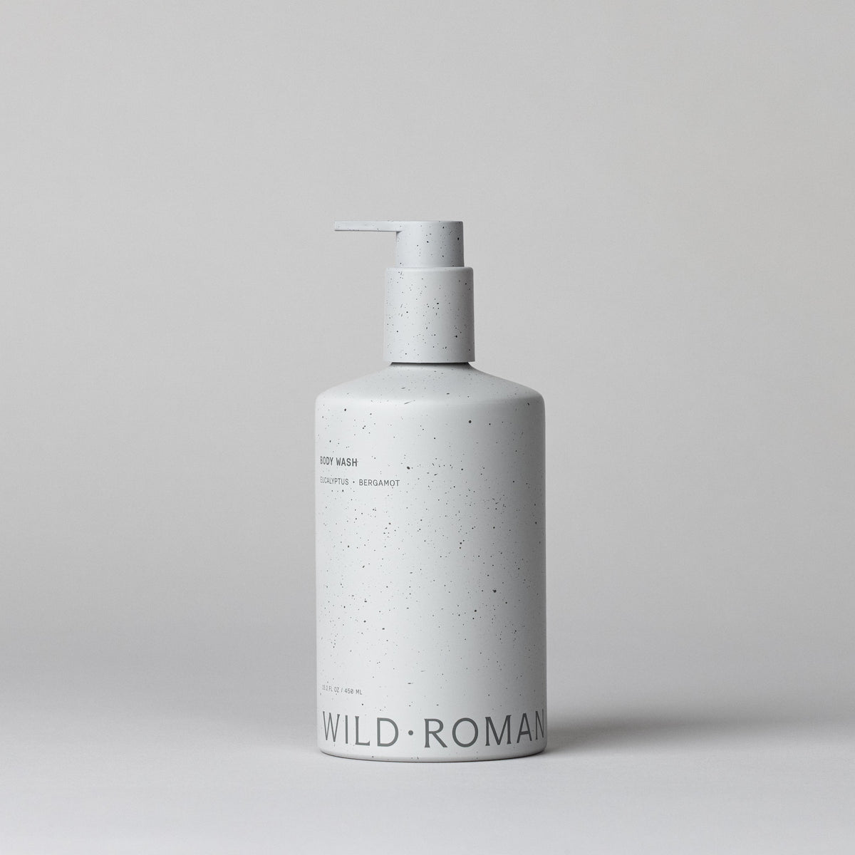 mens all natural body wash in eucalyptus and bergamot scent, no artificial fragrances