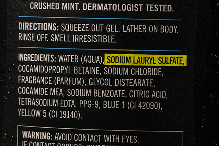 PARABENS AND SULPHATES