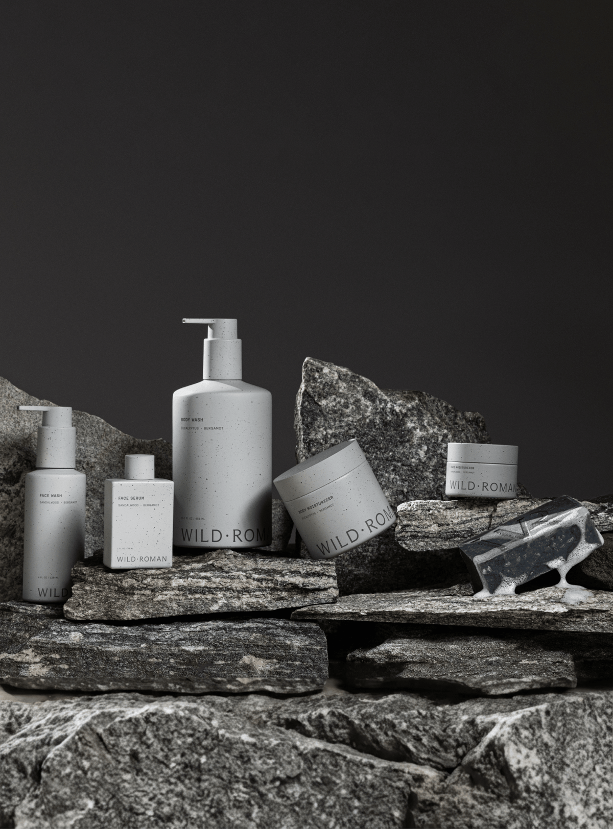Wild Roman is an All Natural Men's Skincare and Grooming Line