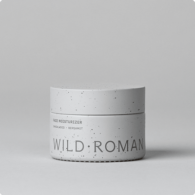 Wild Roman grass-fed beef tallow face moisturizer for men